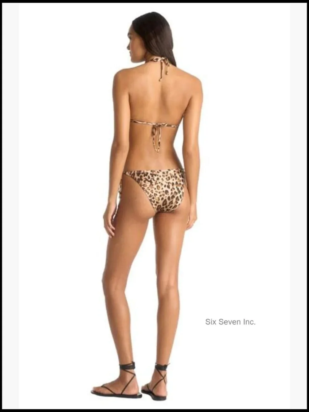 Triangle Bikini Top with Removable Pads, Nylon Blend, UPF 50+
